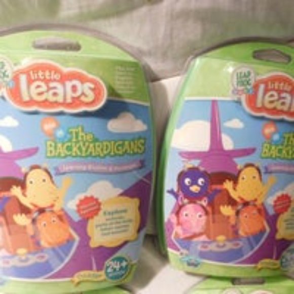 Leap Frog Little Leaps Educational Software Lot NEW - Picture 2 of 6